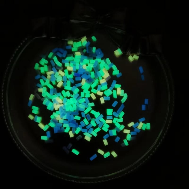 Luminous firefly slice nail parts decoration