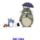 更新 特別価格 DIY用 ジアノキ  龙猫  アイロンシール  衣服贴