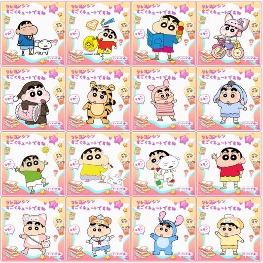 Kemas kini 4/8cm Sparkling Square Crayon Shin-chan ~Akrilik