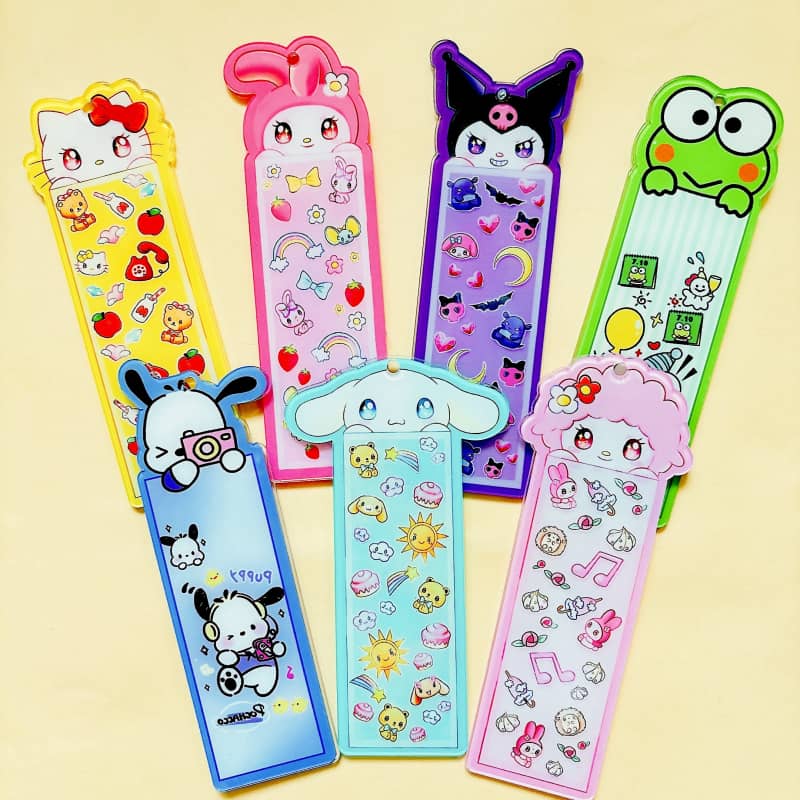 Penanda buku akrilik sanrio 12cm