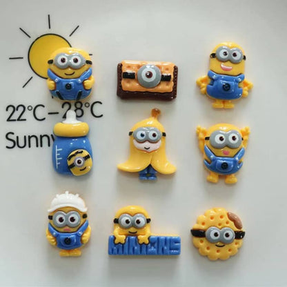 Minion Deco Parts Small DIY 9 pieces