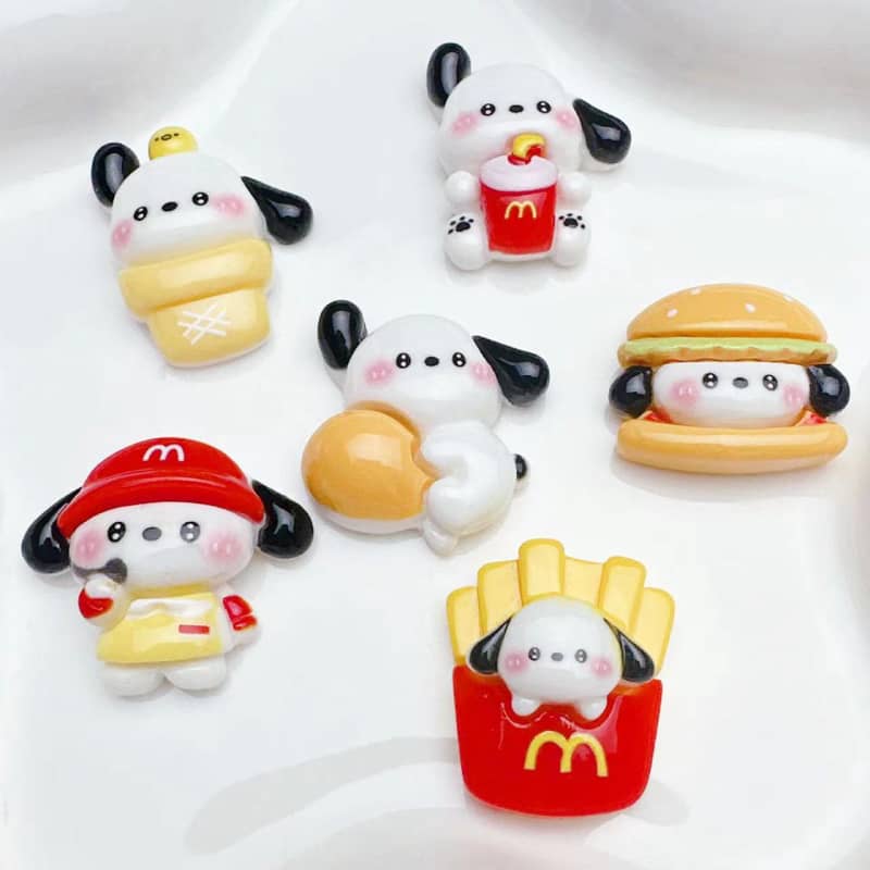 McDonald's  Pochakoデコパーツ小Diy12個