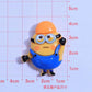 Minion Deco Parts Small DIY Resin Small Yellow Man 8 Pieces