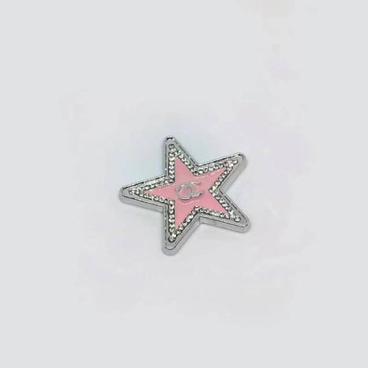 Five-pointed star CC metal cabochon 30MM / Slow shipping