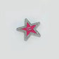 Five-pointed star CC metal cabochon 30MM / Slow shipping