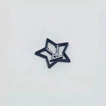 Diamond-Star LL--VV Metal Cabochon 24MM/Penghantaran Lambat