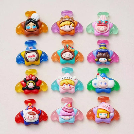 Wings POP MART Deco Parts Kecil Buih Buih DIY Istimewa 12PCS