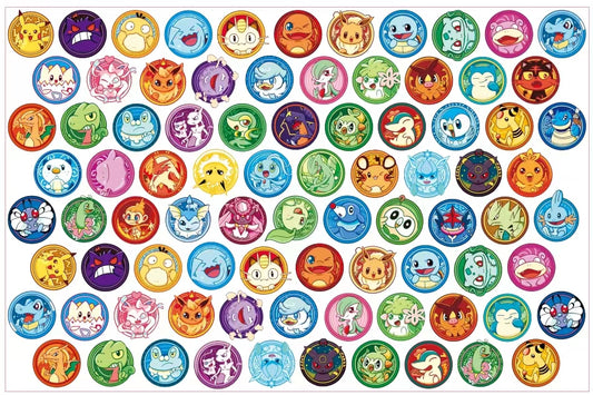 4/6cm Pokemon Badge - Acrylic Takamune Emblem