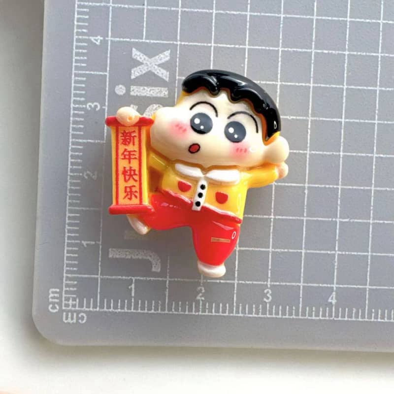 Bahagian Deco Tahun Baru Shin-chan DIY10PCS Kecil