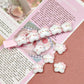 Kitty face star shaped deco parts small DIY 15PCS