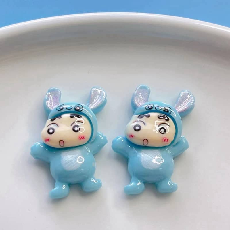 Menyamar Shin-chan Bahagian Deco Kecil Transformasi DIY Kecil 10PCS Baru