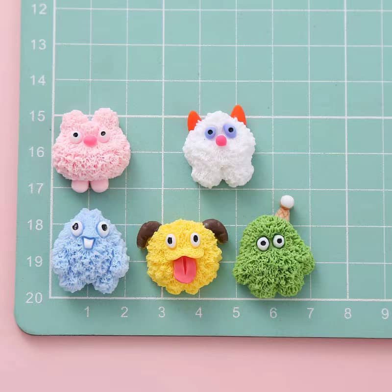 Monster decoration parts small DIY 10PCS