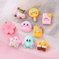 Spongebob Decorative Parts Small DIY Sponge Treasure 8PCS