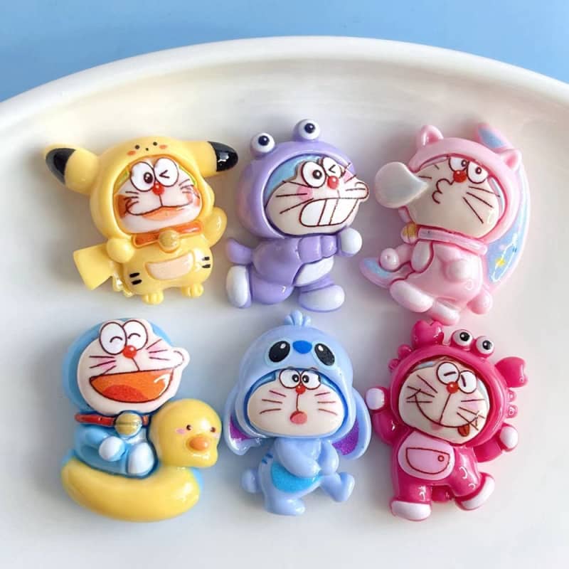 Bahagian Deco Cosplay Doraemon DIY12PCS Kecil