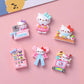 Bahagian Deco Kitty Kitty Kecil DIY Kucing 12PCS