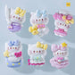 Hello Kitty Deco Parts Small DIY 12 pieces