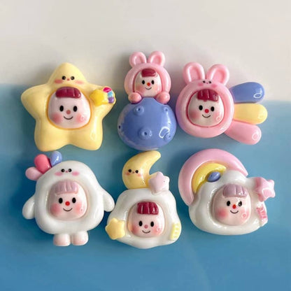 Bahagian Deco Adik Hoshikyuta Kecil 12PCS