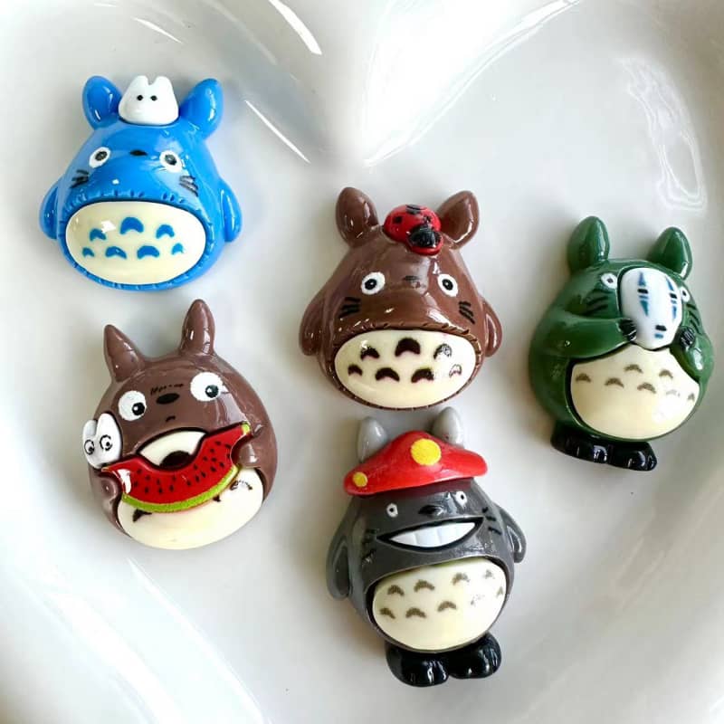 Bahagian Deco Totoro DIY Kecil 10 keping