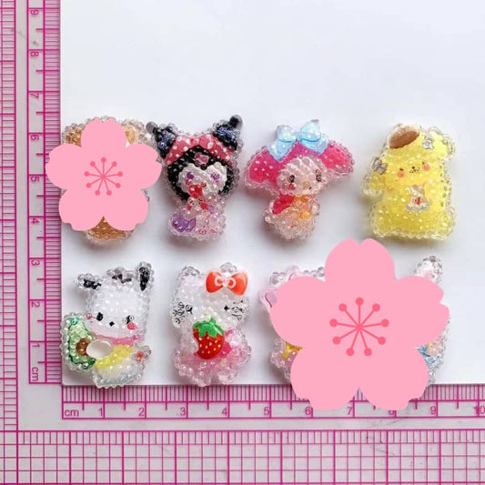 Sugar San-ri-o Deco Parts 10PCS Kusai