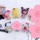 Sugar San-ri-o Deco Parts 10PCS Strawberry