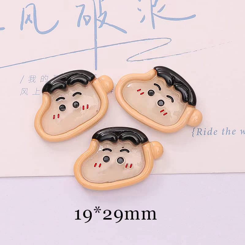 Bahagian deko keluarga Shin-chan kecil DIY kecil baru 10PCS