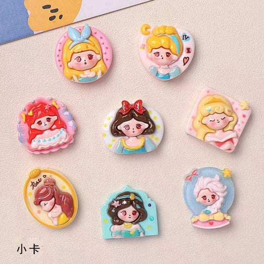 Ryomen Princel Deco Parts Kecil Diy16PCS Princess