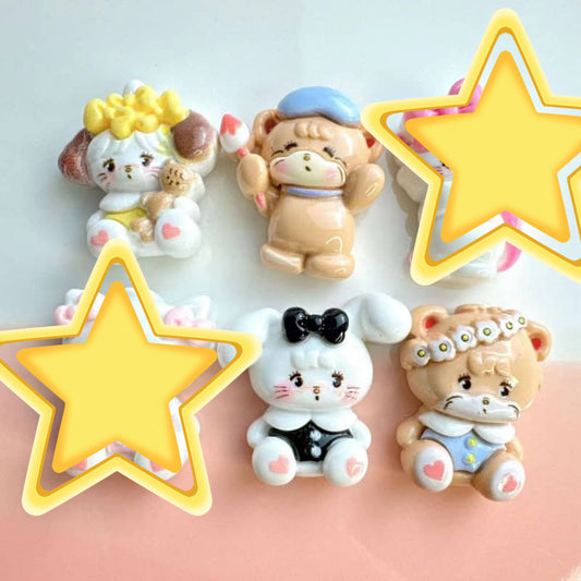 Mikkoデコパーツ小Diy12PCS