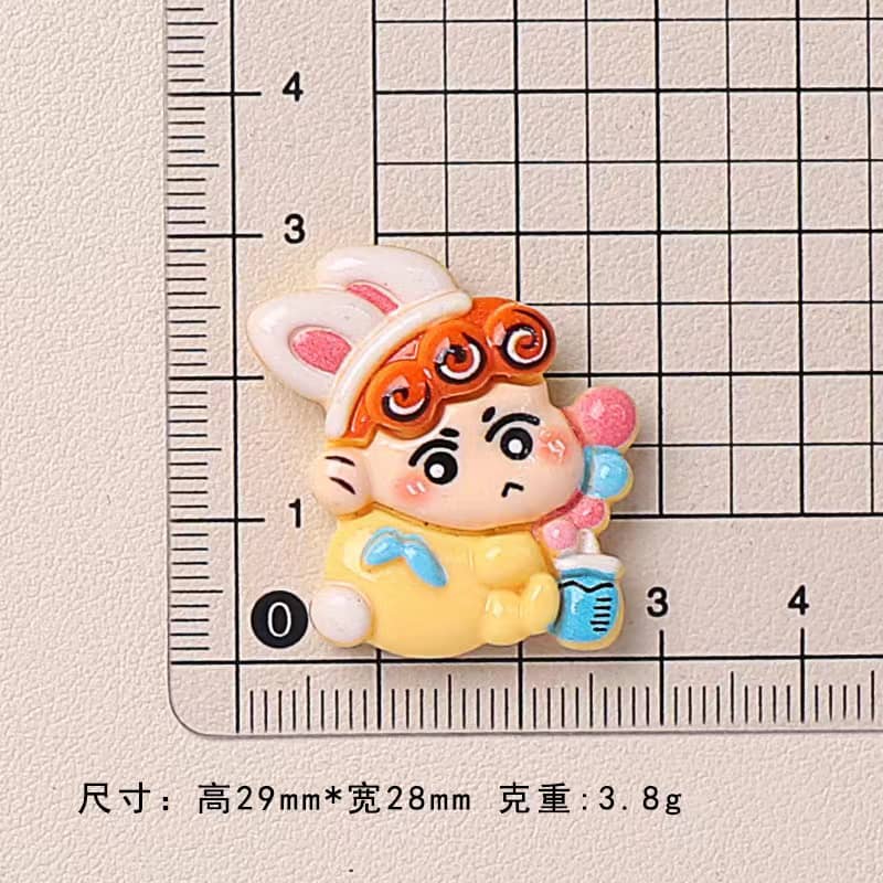 Shin-chan Deco Parts Small DIY 10PCS