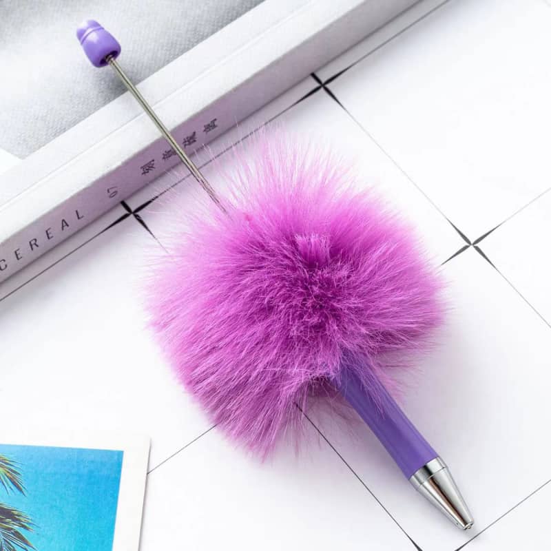 Fluffy DIY Ballpoint Pen Mushroom Pen