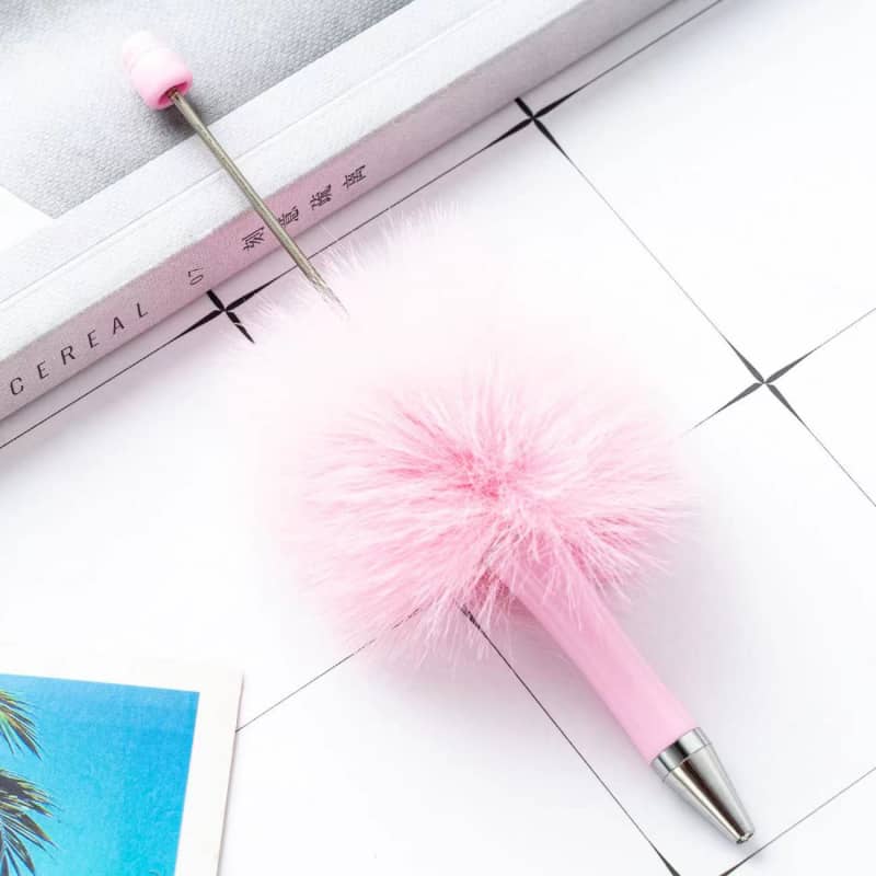 Fluffy DIY Ballpoint Pen Mushroom Pen