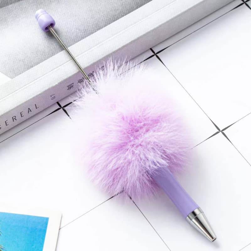 Fluffy DIY Ballpoint Pen Mushroom Pen