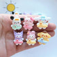 Duck San-ri-o Deco Parts Small Diy 12PCS