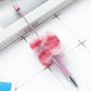 Fluffy DIY Ballpoint Pen Mushroom Pen