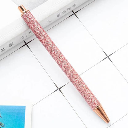 Glitter Metal Ballpoint Pen