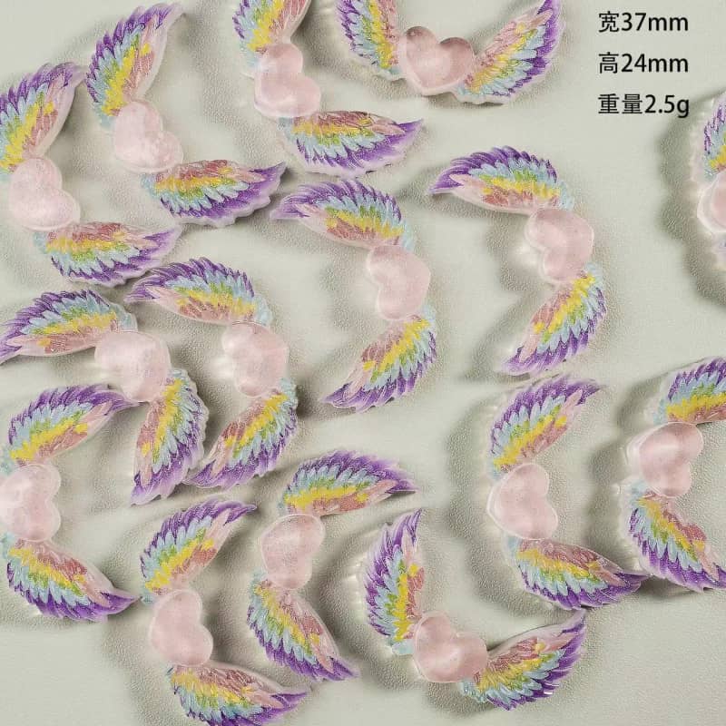 Angel Wings Decoration Parts Small DIY 12PCS