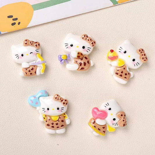 bahagian deko coklat kitty diy kecil