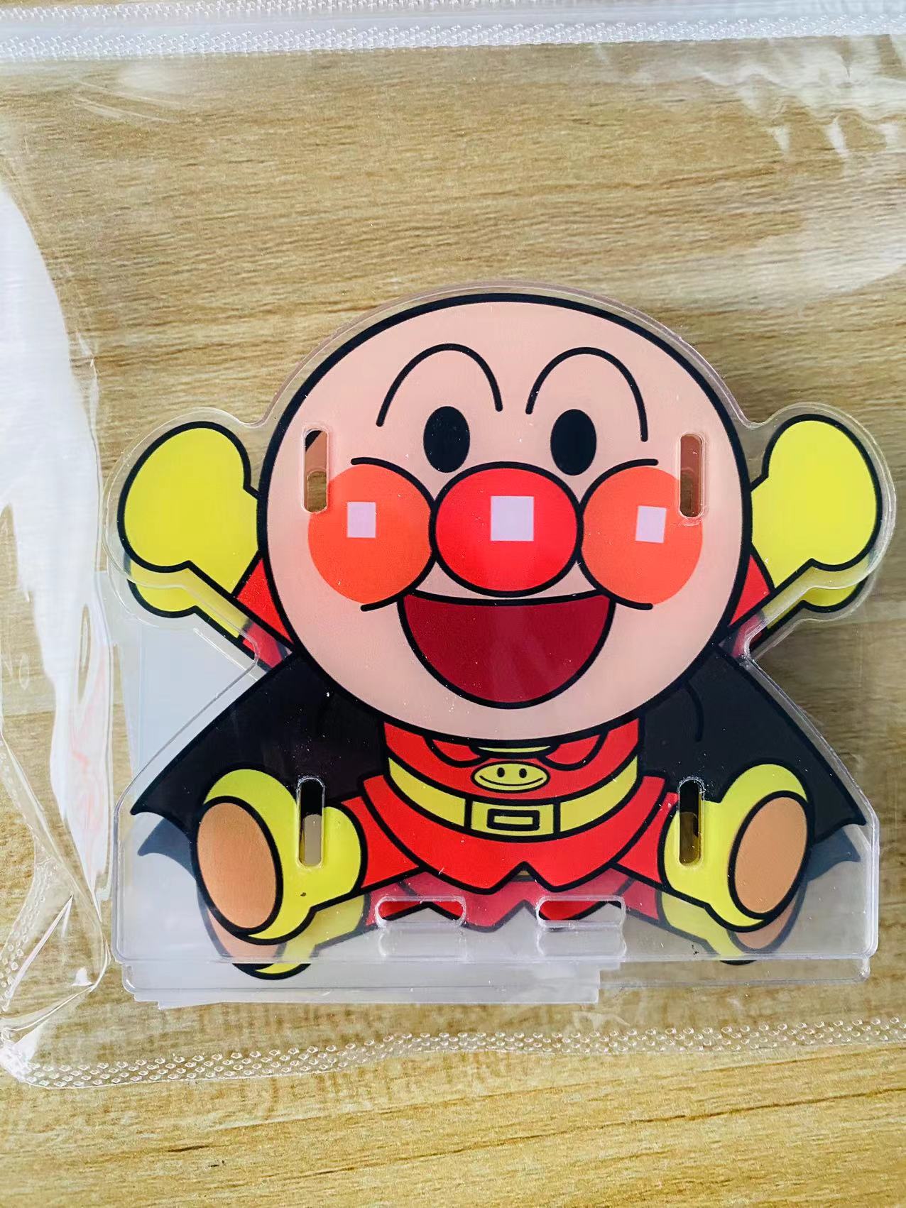 10cm Anpanman Acrylic Pen Holder, Set