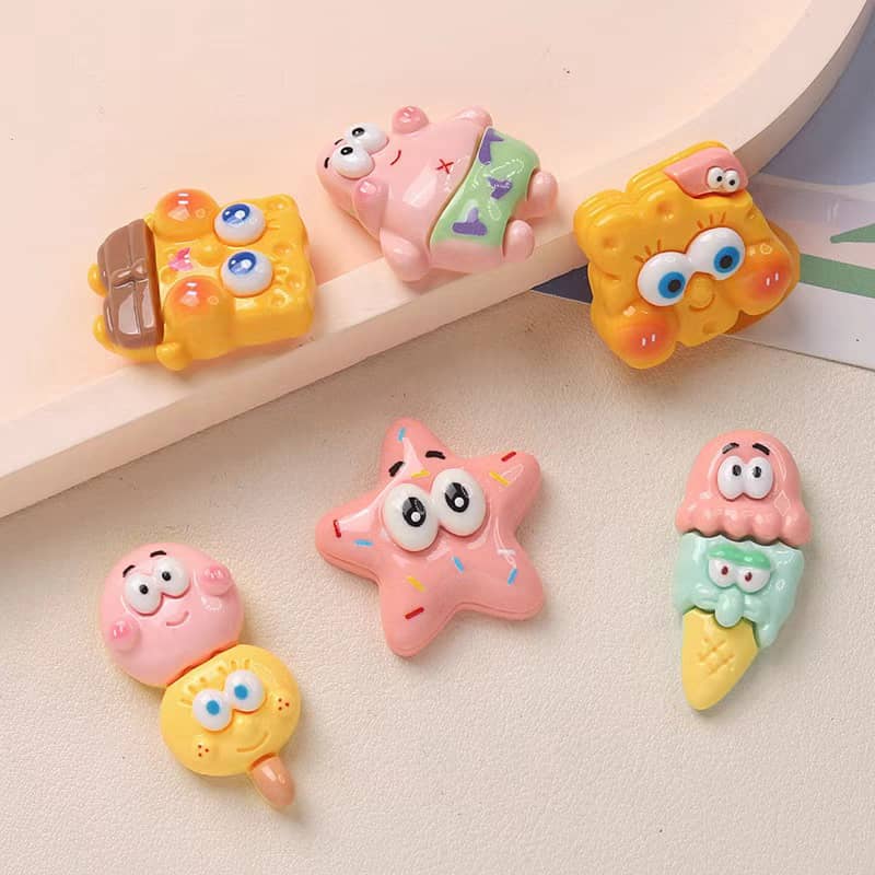 Bahagian deko Spongebob DIY12PCS kecil