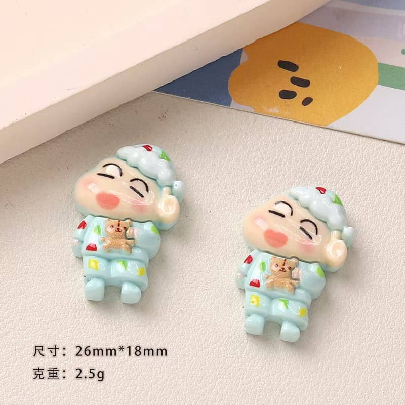 Bahagian Deco Shin-chan 12PCS Kecil Diy