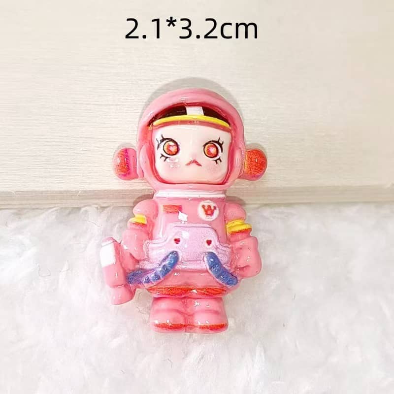 宇宙人mollyデコパーツ小Diy10PCS