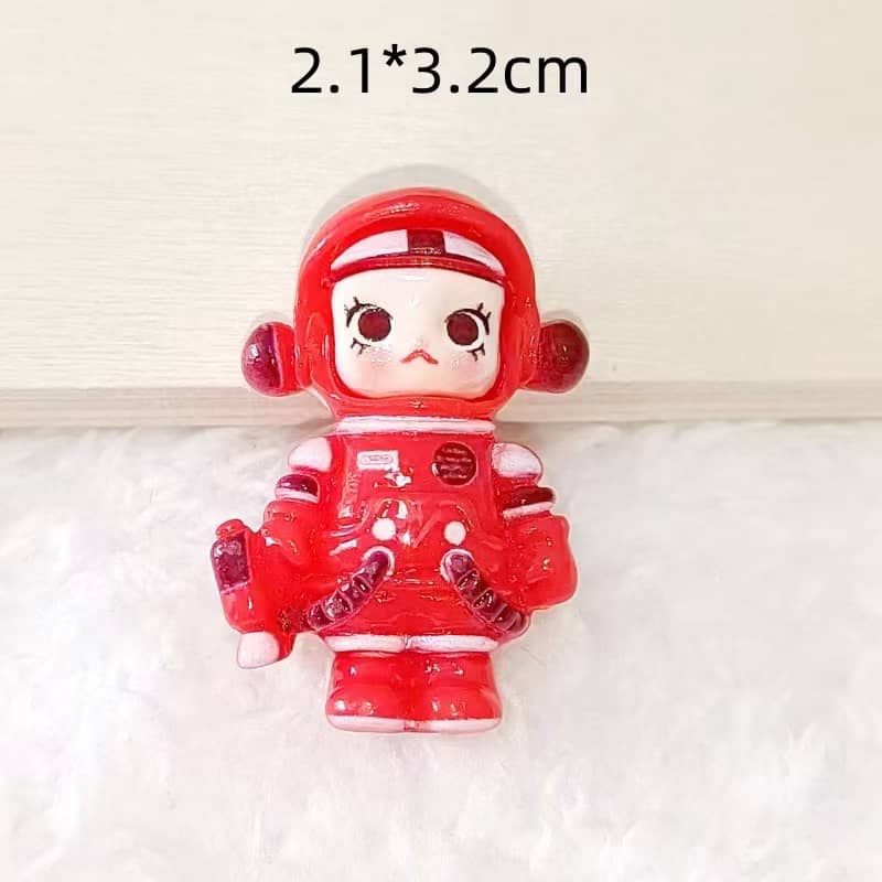 宇宙人mollyデコパーツ小Diy10PCS