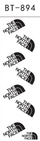 DIY用  【The No~rth Face】ペンのステッカー 笔贴