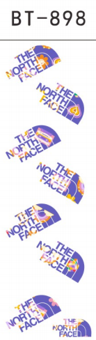 DIY用  【The No~rth Face】ペンのステッカー 笔贴