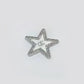 Five-pointed star CC metal cabochon 30MM / Slow shipping