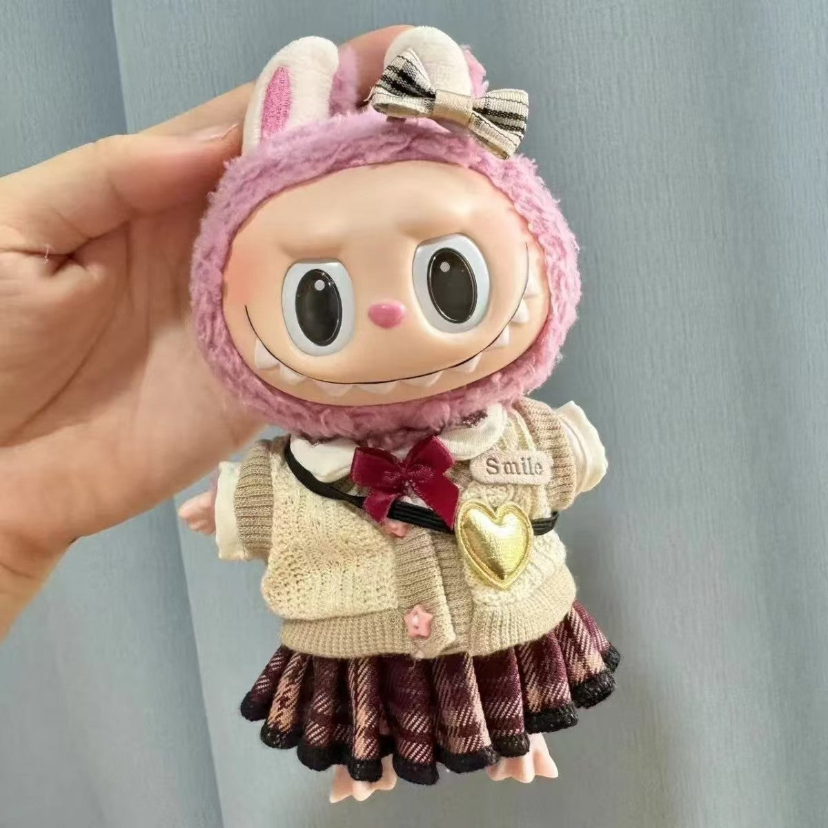 Koleksi pakaian haiwan boneka LABUBU