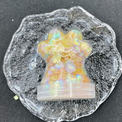 Luminous flowers and heart decorations/Nail parts